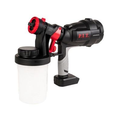 Краскопульт аккумуляторный PIT, 20В, SOLO, 700мл/мин, емкость 900мл, давление 0,1-0,2 бар (без АКБ и ЗУ)