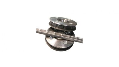 вид модели комплект роликов «плитка» на профильную трубу сечением 10х10 мм