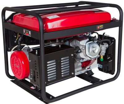 вид модели бензогенератор hamer 10000e-pro