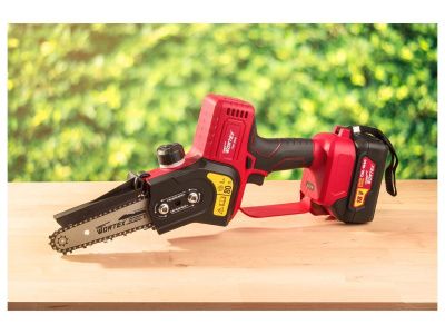 вид модели пила цепная мини wortex cec 2518 в кор. без акб