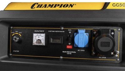 вид модели генератор бензиновый champion gg5000ew