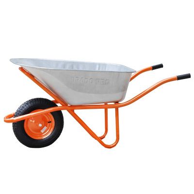 общий вид модели тачка строительная brado 130 expert pro