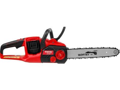 вид модели пила цепная аккумуляторная wortex cec 3536-1 с 2-мя 4 ач акб и двухслотовым зу