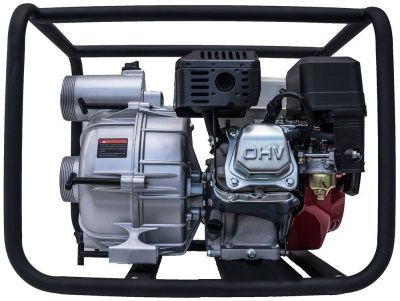 вид модели мотопомпа грязевая hamer wp-1403d