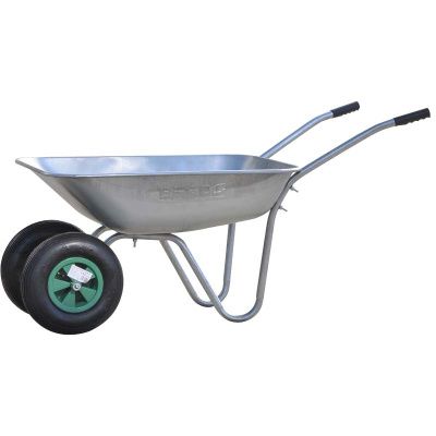 общий вид модели тачка садовая brado 2x85 garden