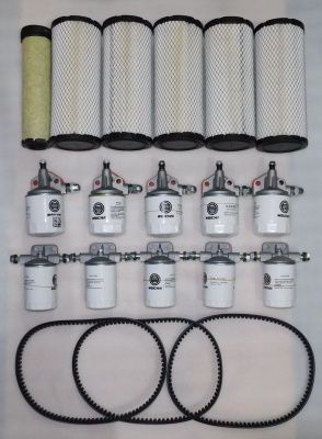 общий вид модели набор для то на 2000 моточасов к двухпостовому дизельному сварочному генератору tss dual dwg-500