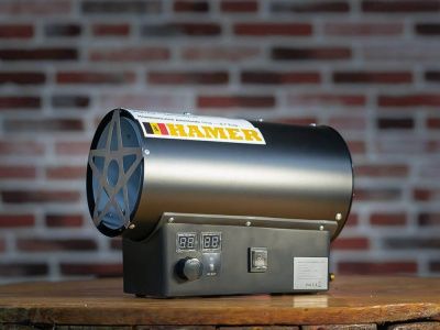 вид модели пушка тепловая газовая автоматическая профессиональная gh-15, 15квт, hamer