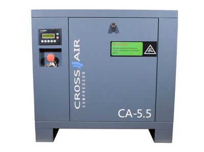 вид модели винтовой компрессор cross air ca 5.5-10ra-500