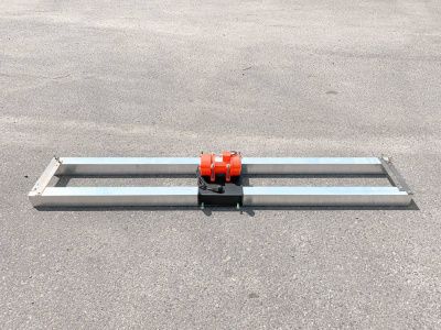 вид модели виброрейка по направляющим hamer ge-2,5 с электрическим приводом (2,5м)