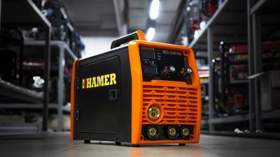 вид модели сварочный полуавтомат hamer mig-250pro