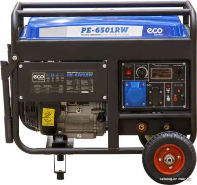 вид модели генератор сварочный бензиновый eco pe-6501rw