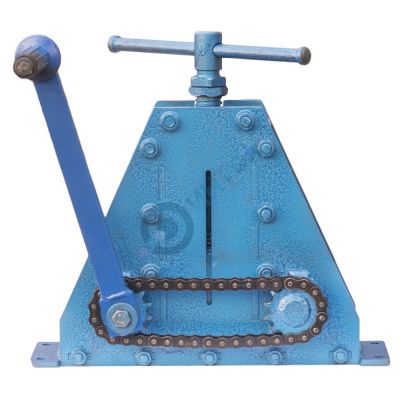 вид модели трубогиб профильной трубы tв-1/200 ручной