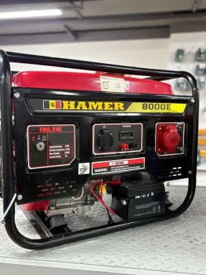 Бензогенератор HAMER 8000E (134U) Уценка вид модели бензогенератор hamer 8000e (134u) уценка