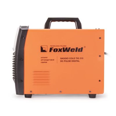 вид модели аппарат аргонодуговой сварки foxweld saggio cold tig 310 dc pulse digital