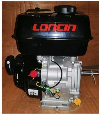 вид модели двигатель loncin g270 (d=25,4 мм)