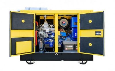 вид модели генератор дизельный vektor ad-30y-t400 в кожухе