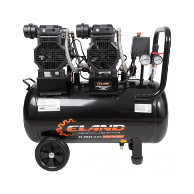 Компрессор Eland EL-5036-2 OF (с фильтром для очистки воздуха) вид модели компрессор eland el-5036-2 of (с фильтром для очистки воздуха)