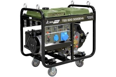 вид модели генератор дизельный tss sdg 5000eha