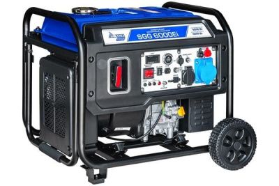 вид модели генератор бензиновый инверторный sgg 6000ei