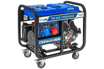 вид модели генератор дизельный tss sdg 7500eh3ua