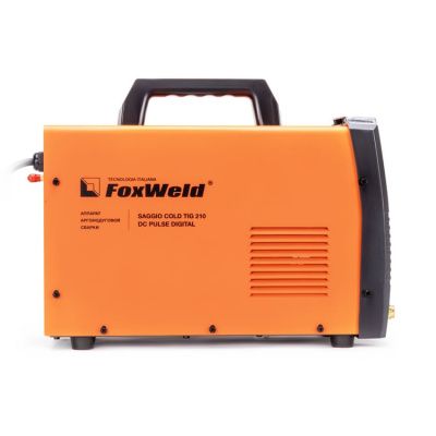вид модели аппарат аргонодуговой сварки foxweld saggio cold tig 210 dc pulse digital