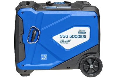 вид модели генератор бензиновый инверторный sgg 5000esi