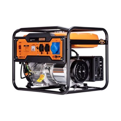 вид модели генератор бензиновый foxweld standart g6500