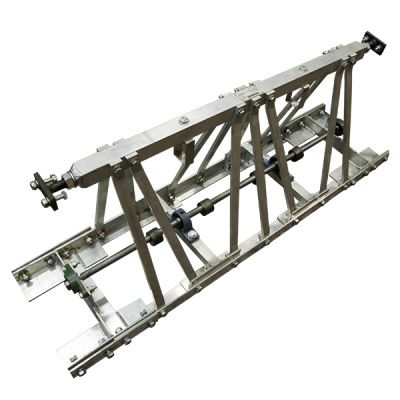 общий вид модели конечная секция 1,5 м виброрейки grost svr