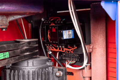 вид модели станок для гибки арматуры vektor gw40 (с доводчиком)