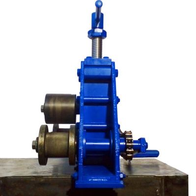 вид модели трубогиб профильной трубы тв-1у ручной