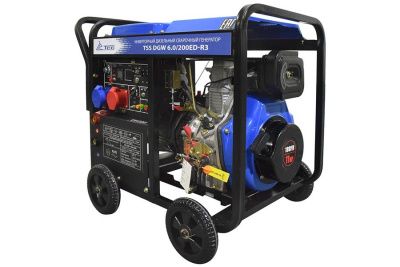 ГЕНЕРАТОР СВАРОЧНЫЙ ДИЗЕЛЬНЫЙ ИНВЕРТОРНЫЙ TSS DGW 6.0/200ED-R3 вид модели генератор сварочный дизельный инверторный tss dgw 6.0/200ed-r3