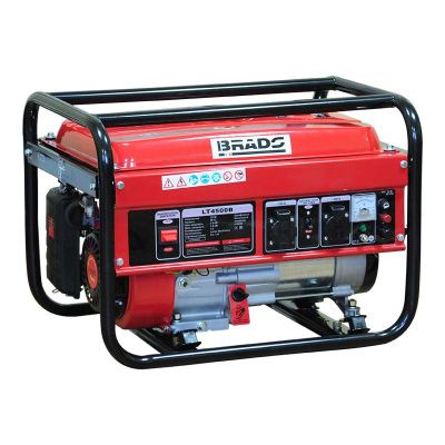 вид модели генератор бензиновый brado lt 4500b