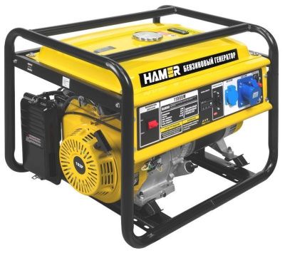 Бензиновый генератор HAMER 11000М  вид модели бензиновый генератор hamer 11000м