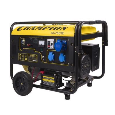 вид модели генератор бензиновый champion gg7501e
