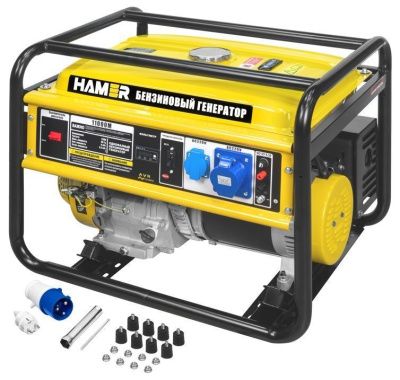 Бензиновый генератор HAMER 11000М  вид модели бензиновый генератор hamer 11000м