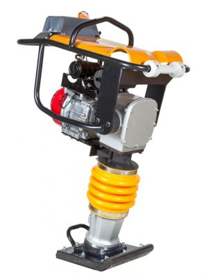 вид модели вибротрамбовка (вибронога) hamer trm80 с двигателем loncin