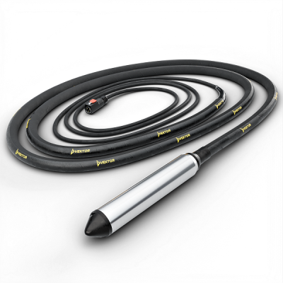  Высокочастотный глубинный вибратор без встроенного преобразователя 5 м Vektor EL 63