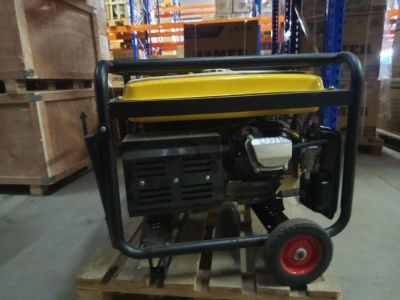 вид модели бензиновый генератор hamer 12000e(в комплекте колеса и ручки) (0571u) уценка