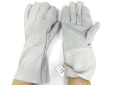 вид модели краги спилковые пятипалые тип 1 размер №14 startul