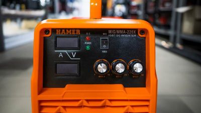 вид модели сварочный полуавтомат hamer mig/mma-220х