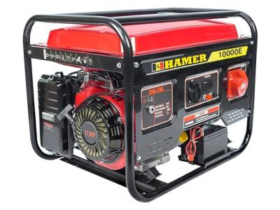 Бензогенератор HAMER 10000E (0585U) УЦЕНКА