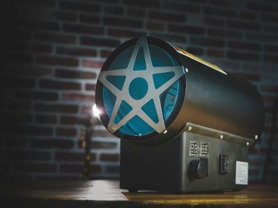 вид модели пушка тепловая газовая автоматическая профессиональная gh-15, 15квт, hamer