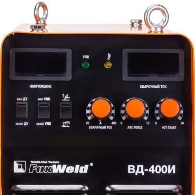 вид модели сварочный аппарат инверторный foxweld вд-400и