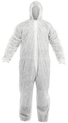 Комбинезон одноразовый Фригат, белый (р-р. 112-116, рост. 182-188)