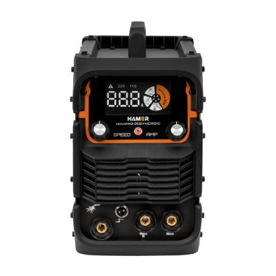 вид модели сварочный полуавтомат hamer novamig-210 synergic