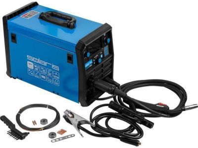 вид модели сварочный полуавтомат solaris alumig-230dp synergy