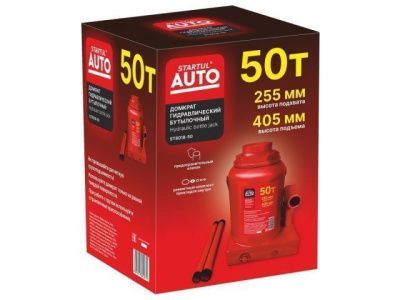 вид модели домкрат гидравлический startul auto st8018-50, 50 т, 255-405 мм
